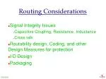 Signal Integrity Issues Capacitive Coupling, Resistance, Inductance Cross talk - slide 1