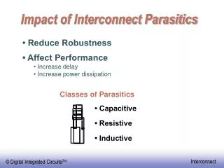 Impact of Interconnect Parasitics