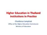 PPT - Education System In Thailand PowerPoint Presentation, Free ...