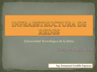 infraestructura de redes