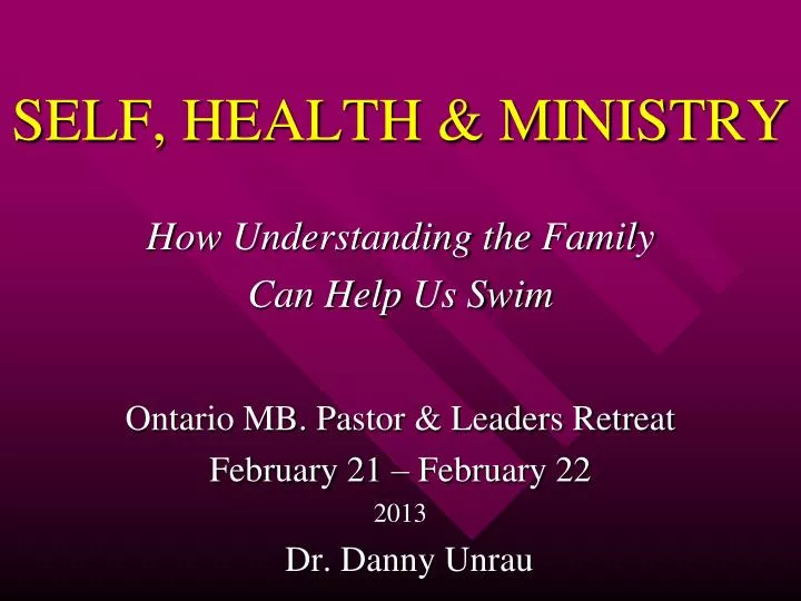 self health ministry
