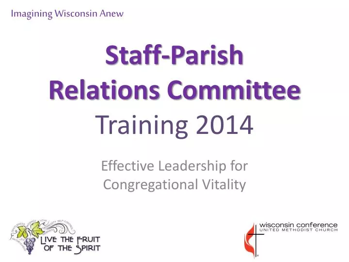 staff parish relations committee training 2014