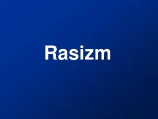 rasizm