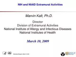 Marvin Kalt, Ph.D .