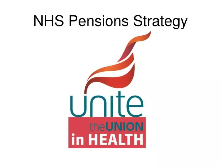 nhs pensions strategy