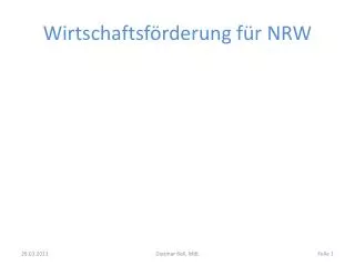 wirtschaftsf rderung f r nrw