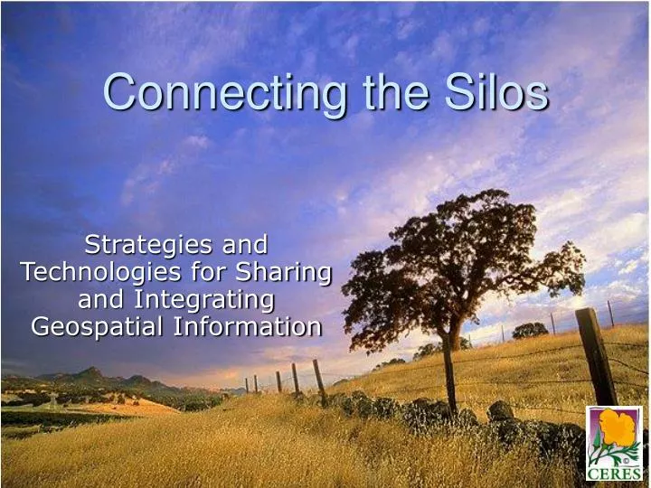 connecting the silos