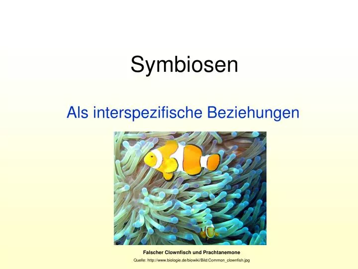 symbiosen