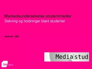 markedsunders kelse studentmedier