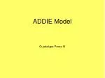 ADDIE Model - slide 1