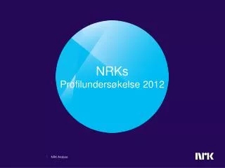 nrks profilunders kelse 2012