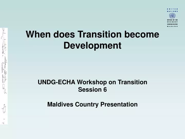 when does transition become development
