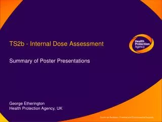 TS2b - Internal Dose Assessment