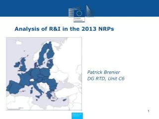 Analysis of R&amp;I in the 2013 NRPs