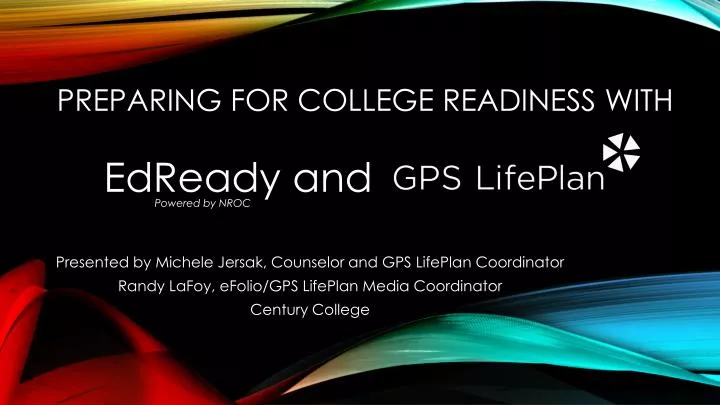 preparing for college readiness with