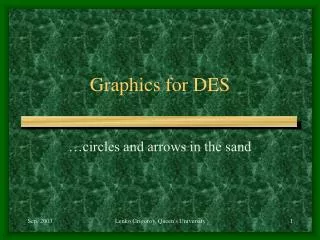 Graphics for DES