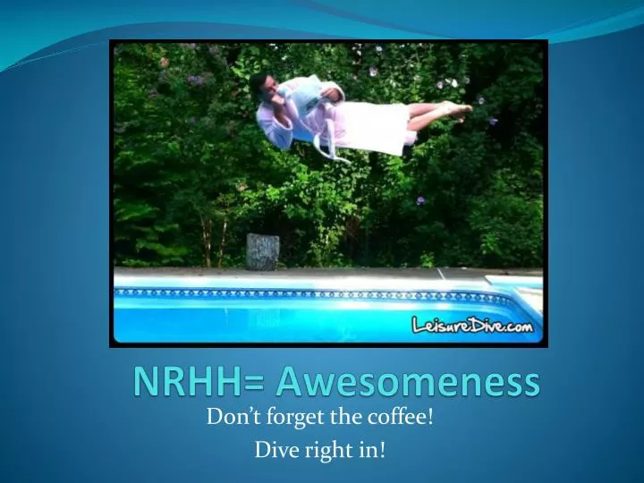 nrhh awesomeness