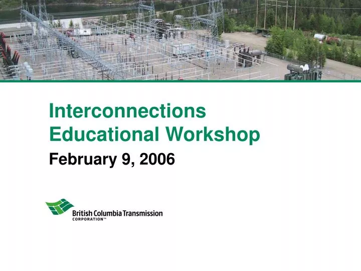interconnections educational workshop