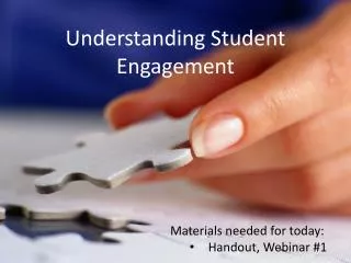 Understanding Student Engagement