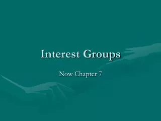 Interest Groups