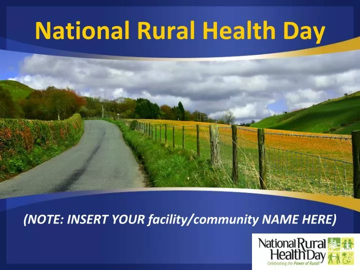 national rural health day