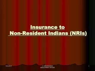 Insurance to Non-Resident Indians (NRIs)
