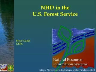 NHD in the U.S. Forest Service