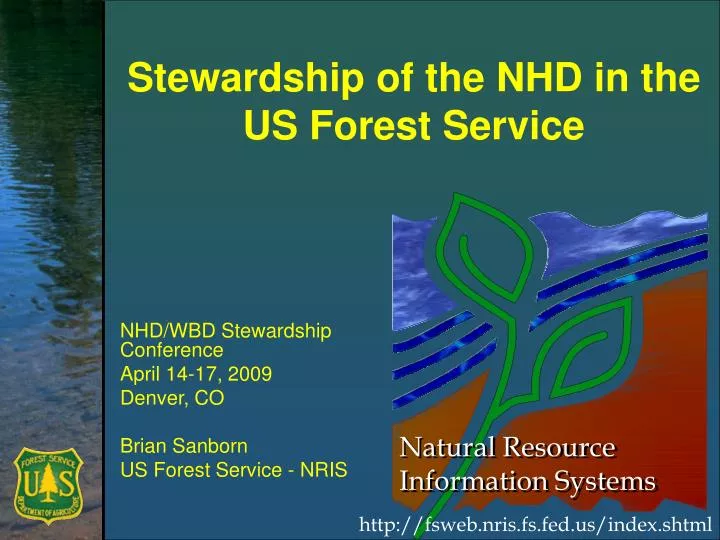 stewardship of the nhd in the us forest service