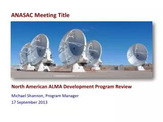 ANASAC Meeting Title