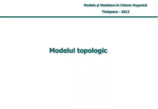 modelul topologic