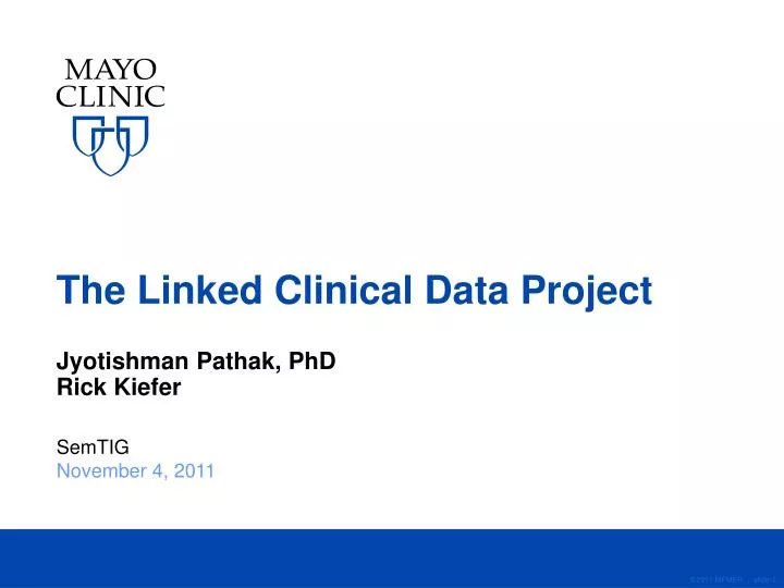 the linked clinical data project