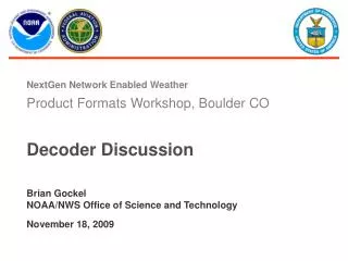 Decoder Discussion Wednesday, November 18