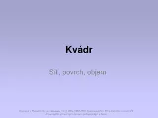kv dr