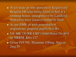 In the ER, pt VS: HR 150 RR 12 BP 106/77 Temp 103.6 O2 Sat 90 on NRBM