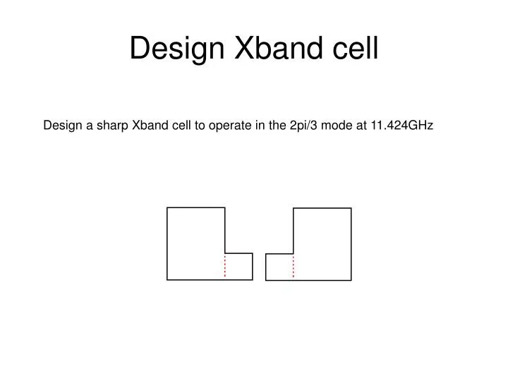 design xband cell