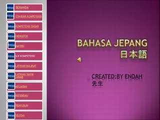 created by endah