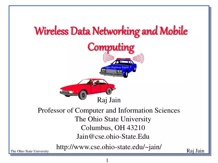 wireless data networking and mobile computing