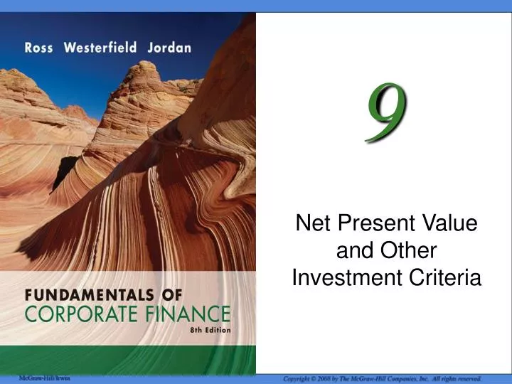 net present value and other investment criteria
