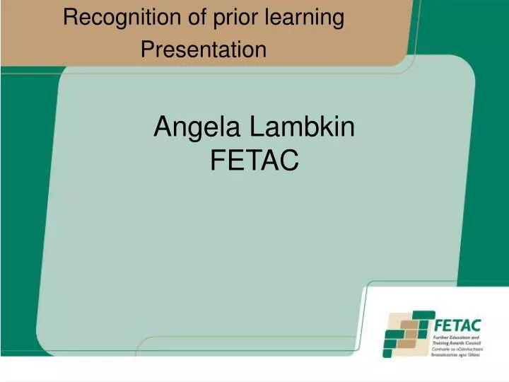 angela lambkin fetac