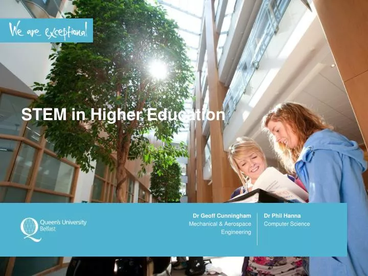 stem in higher education
