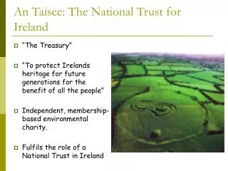 An Taisce: The National Trust for Ireland