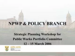 NPWP &amp; POLICY BRANCH