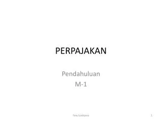 perpajakan