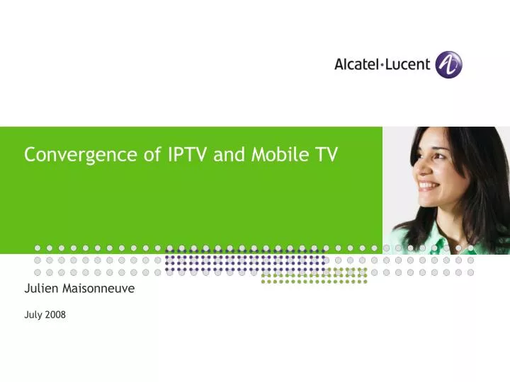 convergence of iptv and mobile tv