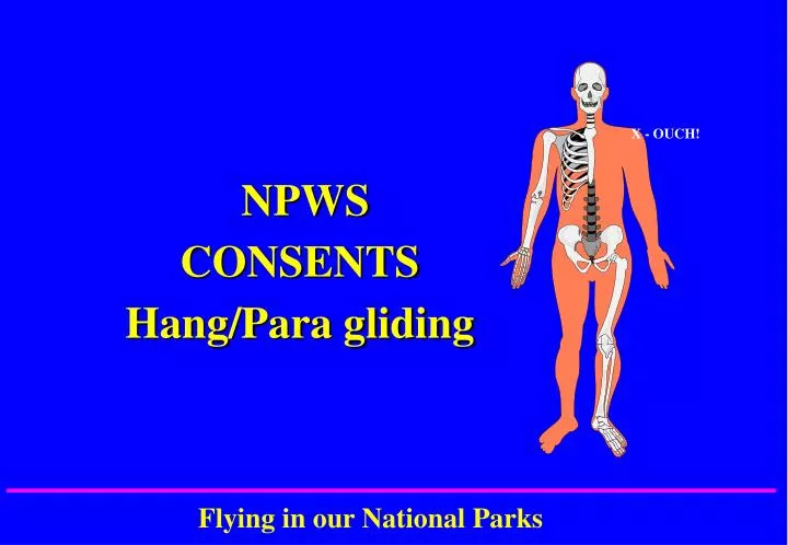 npws consents hang para gliding