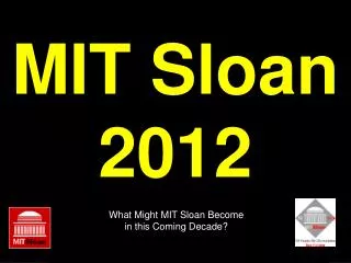MIT Sloan 2012