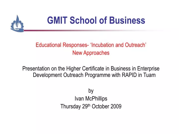 gmit school of business