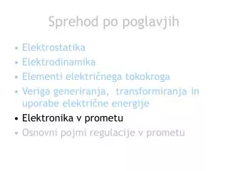 sprehod po poglavjih