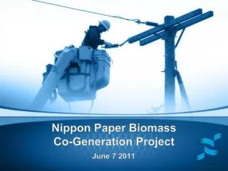 Nippon Paper Biomass Co-Generation Project