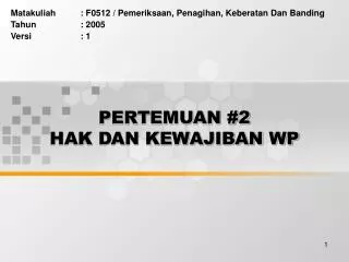 pertemuan 2 hak dan kewajiban wp